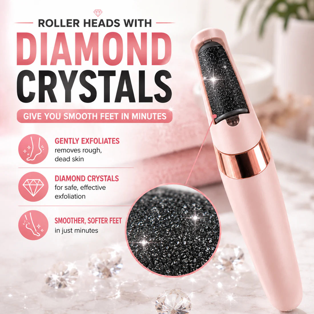 SoleGlow™ Pro Callus Remover